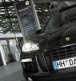 PORSCHE VIP SHUTTLE am Airport Hamburg